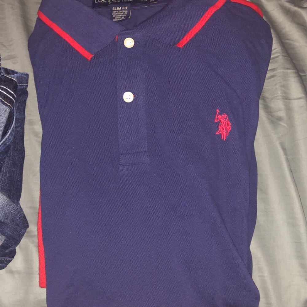 U.S Polo Assn Blue Polo Shirt